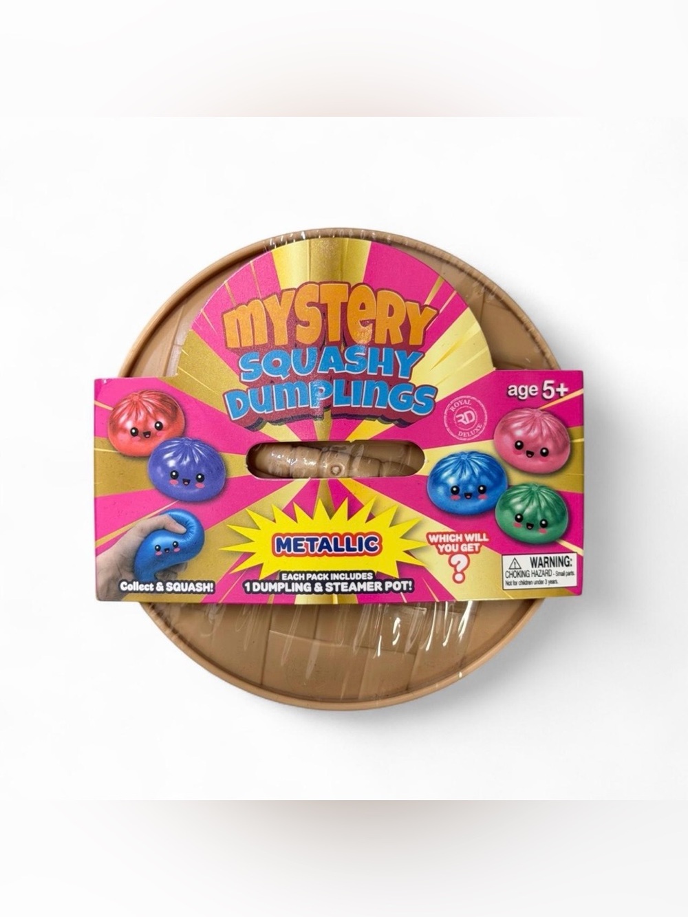 VIRAL Mystery Squashy Dumplings - Metallic